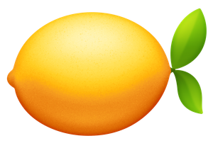 Stan Lemon's logo - a lemon with leaves